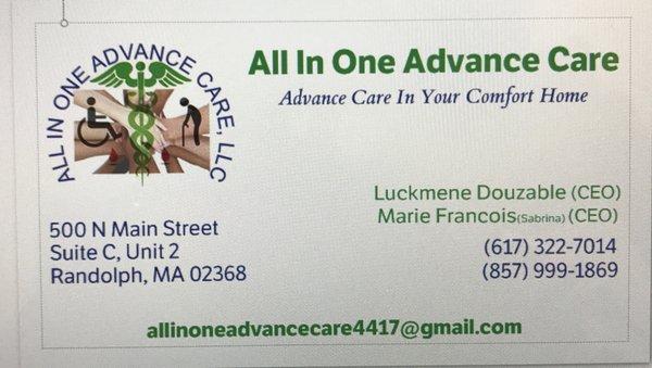 All In One Advance Care