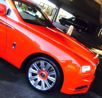 Rolls Royce detail wash/wax service !