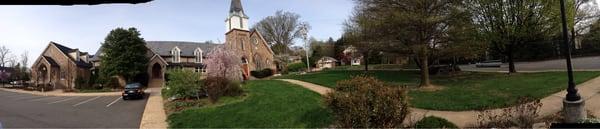 A early spring Panoramic view By The Way.