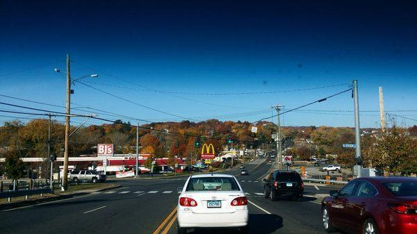 On Division Streets going to Pershing Dr.