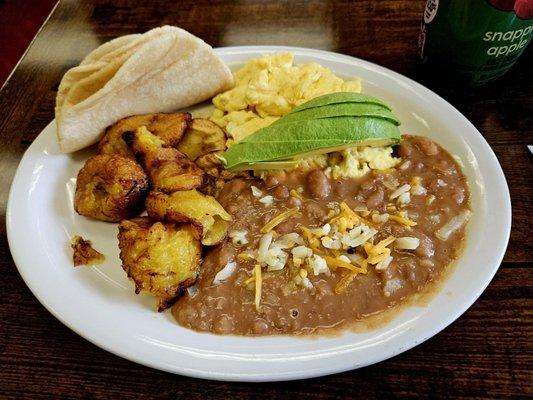 Salvadorian breakfast