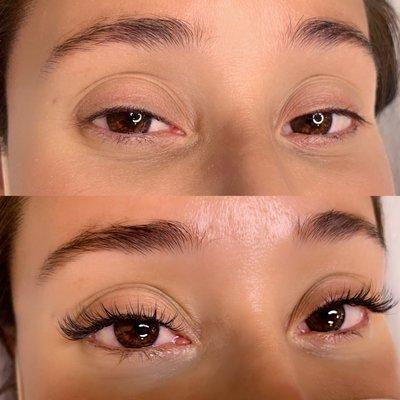 Faux mink lashes!