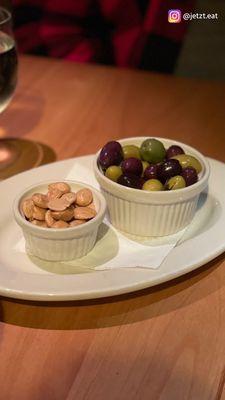 Olives and Almonds starter