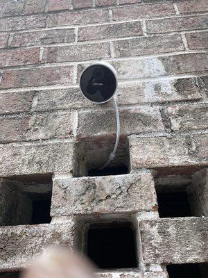 Outdoor Security Cameras installed