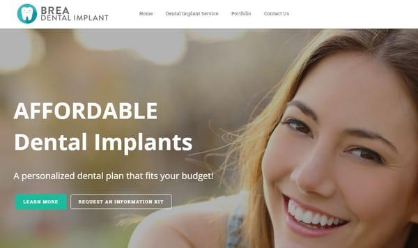 Affordable Dental Implants - a personalized dental plan that fits your budget!