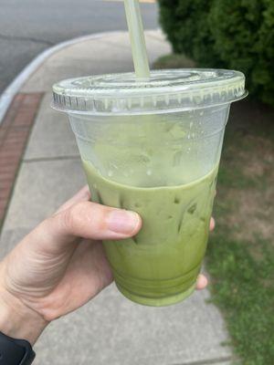 Iced oat matcha 10/10