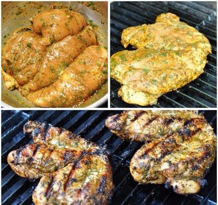 JJS OWN Cilantro Lime chicken from beginning to end!