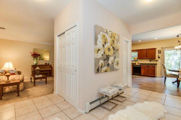 Front Entry Staging