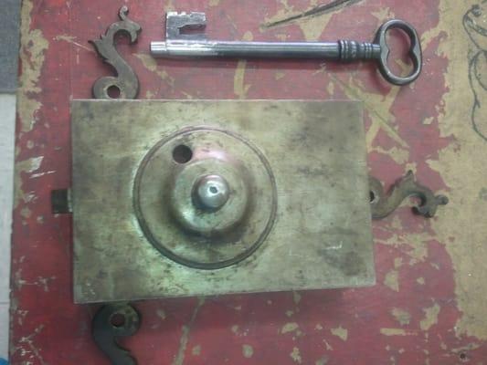 interesting lock that we made a key for