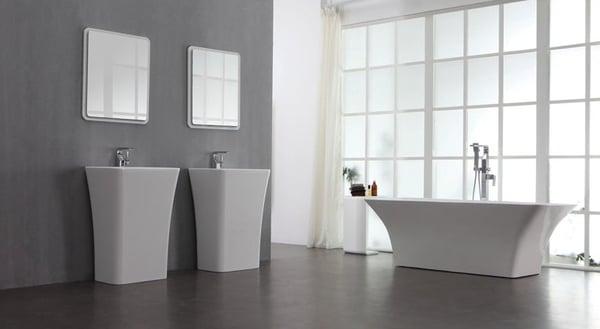 We carry free standing tubs in many.