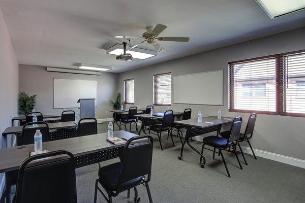 Host your meeting, training or group session in our large room.  Max Cap.20