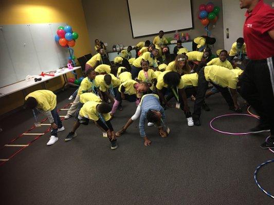 Teaching youth the importance of exercise