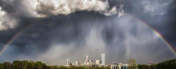 Rainbow over Charlotte