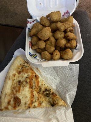 Chicken Wing Pizza Breaded Cauliflower