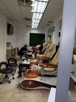 Pedicure chairs