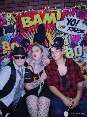 Moores Pub 80s Themed Party