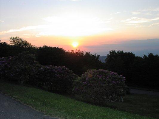 Craggy Gardens Sunset