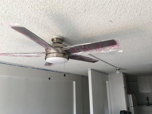 Ceiling fan installations fast & affordable