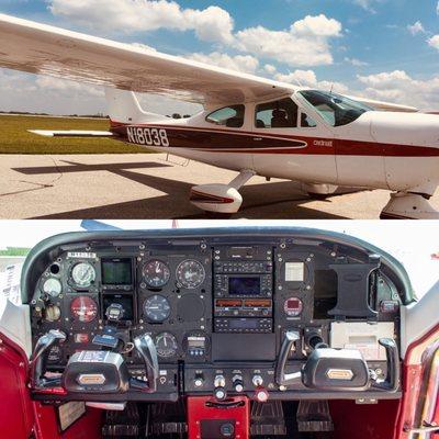 Cockpit of the Cessna 177 Cardinal II