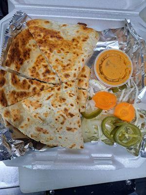 chicken quesadilla