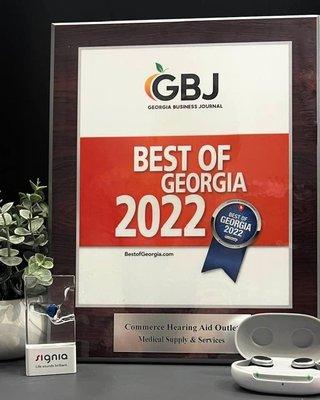 Voted Best of Ga for Medical Supply & Services!