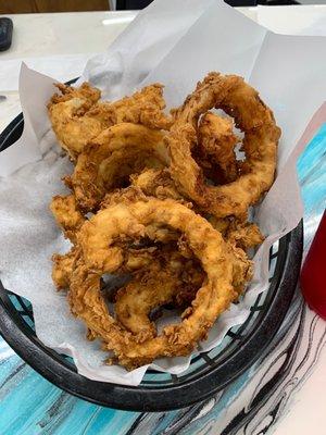 Awesome onion rings!