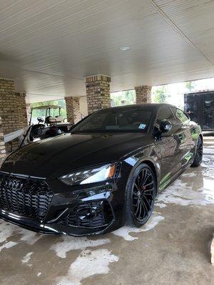 Audi received our Wash + 6 month sealant