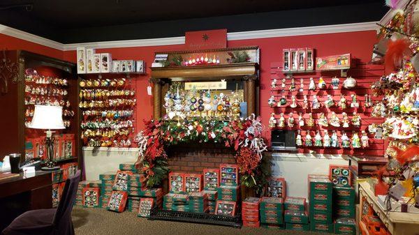 The Christmas Store interior