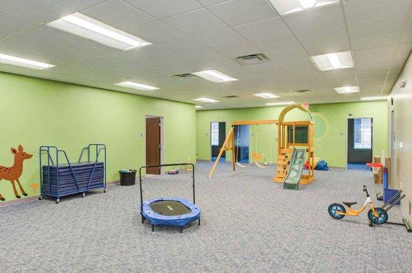 Inside of a Hopebridge Autism Therapy Center.