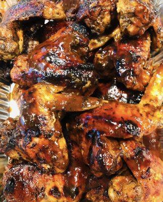 Jerk BBQ wings