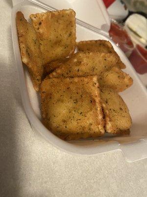 Fried ravioli