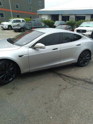 2018 Tesla model S 20% side and back windows $190