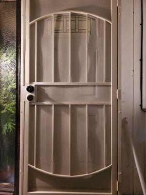 Great deal on steel screen doors. Prices vary because it was on clearance.