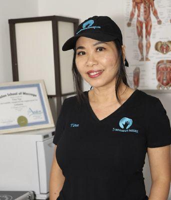 Tina. Licensed Massage Therapist. 5 Movements Massage