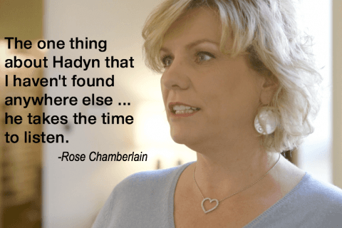 Rose Chamberlain, client