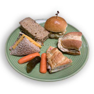 Assorted tea sandwiches