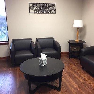 Read a magazine in one of the comfy chairs in our waiting room.