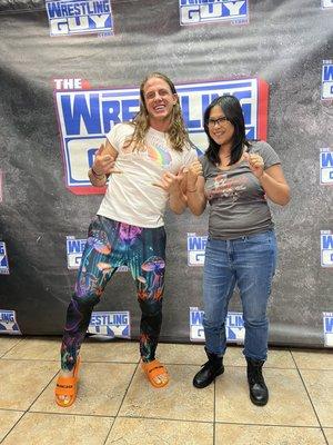 Matt Riddle and my Friend Liyah