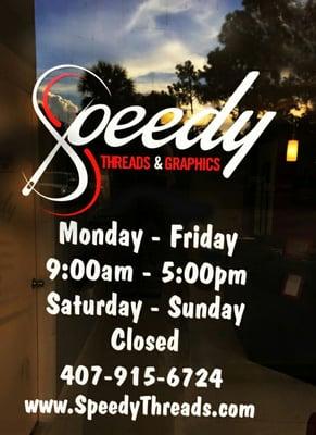 Speedy Threads & Graphics is here to provide high quality   products and solutions for all your marketing needs!