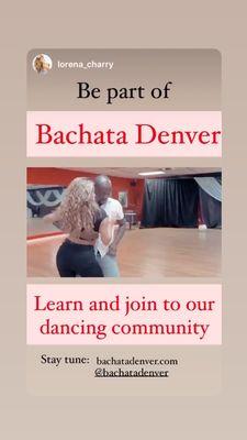 Learn how to dance bachata with us.