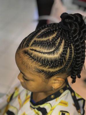 Natural Kids Braids by Bobbi