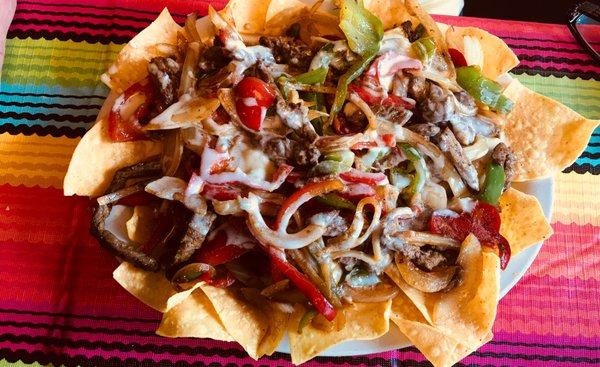 Fajita Nachos