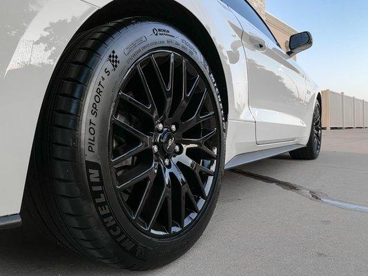 We not only take care of your paint but your wheels will also look amazing!