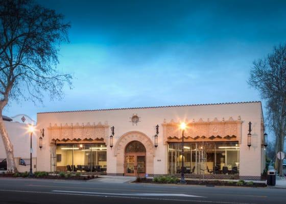 Award winning transformation of an old Packard dealership into offices for a structural engineering firm...