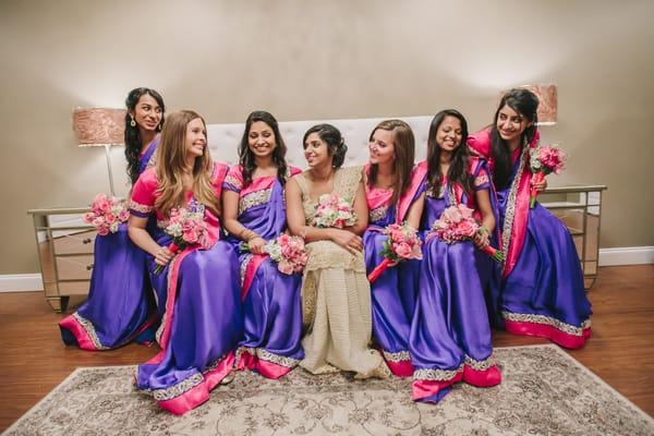 The bride and her ladies in our Bridal Room!  Photography: Rich Smith Photography