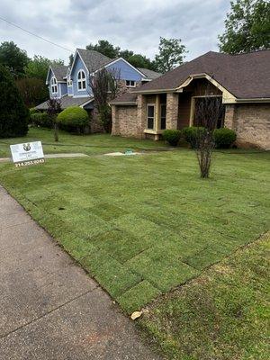 Sod install