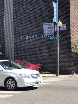 Albany Towers building is where we are located.