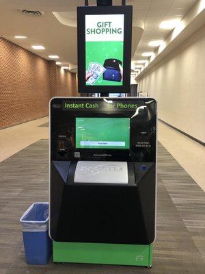 ECO-ATM kiosk machine: If you don't want to sell your phone at a crappy GameStop,(If they accept it) here you go. You need an ID as well.