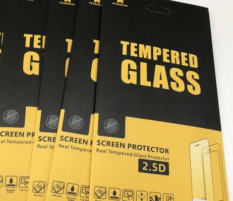 Glass screen protectors for only $9.99