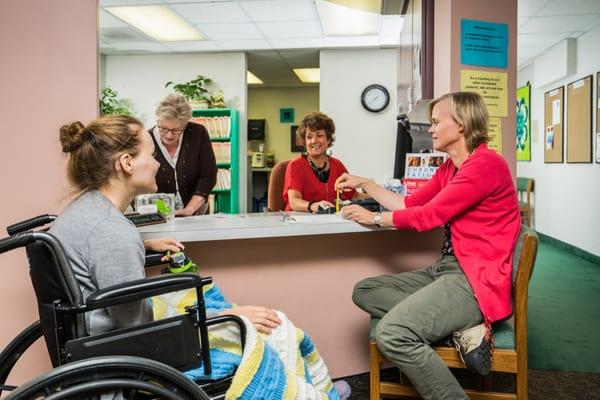 Friendly and caring staff